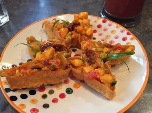 paneer starter at monkey bar. bangalore, india. march 2015.
