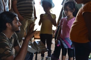 learning about camera traps, because they're cool. savandurga, india. may 2015.