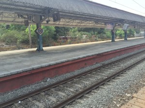 morning commute the bombay way. bombay, india. may 2015.