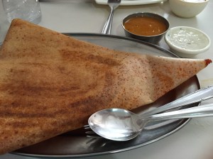 one of the best mysore masala dosas of my life. bombay, india. may 2015.