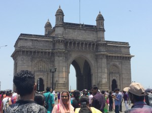 the gateway of india. bombay, india. may 2015.