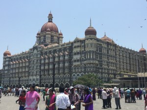 the taj hotel. bombay, india. may 2015.