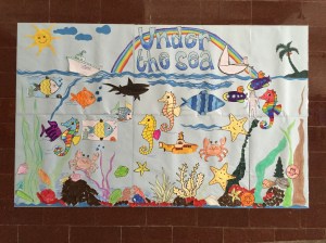 the finished product, with contributions from students, teachers, and engineers. bombay, india. may 2015.