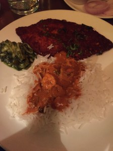 delicious dinner at soul fry. bombay, india. may 2015.