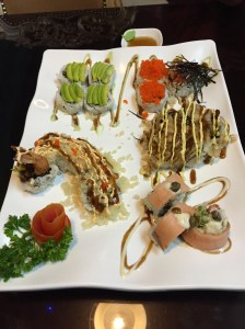 split roll main course. bangalore, india. june 2015.