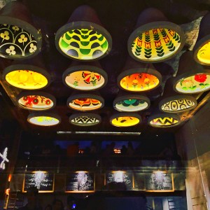 interior of the black rabbit. bangalore, india. june 2015.