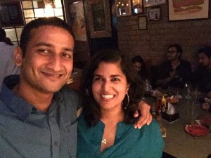 met appachu for drinks last weekend. we're pretty proud that we can finally afford to buy our own drinks. bangalore, india. june 2015.