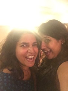 manisha and i like to have photo shoots. bangalore, india. june 2015.