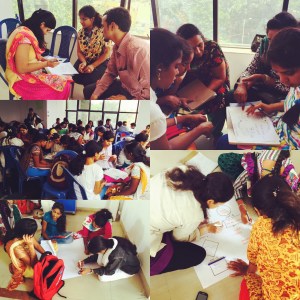 teacher training highlights. bangalore, india. june 2015.