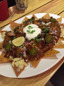 grilled chicken nachos at chinita. bangalore, india. july 2015.
