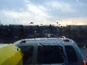rainy evening commute. bangalore, india. july 2015.