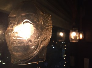 love the lights inside smally's. bangalore, india. july 2015.