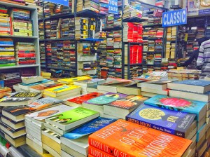 inside blossom, my favourite bookshop in all the land. bangalore, india. july 2015.