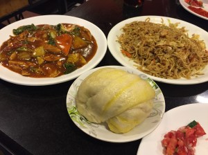 more of our dinner. bangalore, india. august 2015.