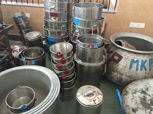 preparing to feed 2000+ people. coimbatore, india. august 2015.