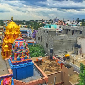 the view from the moodalpalya center. bangalore, india. august 2015.