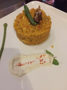 cindy's spanish paella. bangalore, india. september 2015.