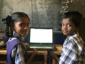 love these little cuties at one of our schools. bangalore, india. september 2015.