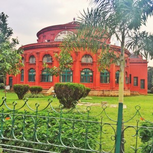 the state central library, one of the most beautiful buildings in the city. bangalore, india. september 2015.
