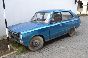 old school inside the galle fort. galle, sri lanka. september 2015.