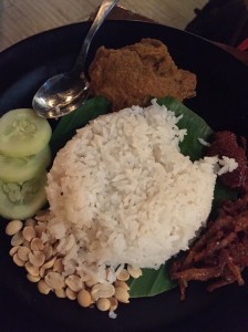 beef rendang main course. bangalore, india. october 2015.
