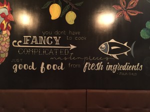 because julia child knows best. bangalore, india. october 2015.