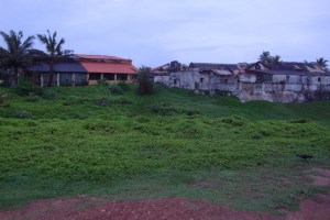 it was a little creepy when it was raining at dusk. i kind of loved it. galle, sri lanka. september 2015.