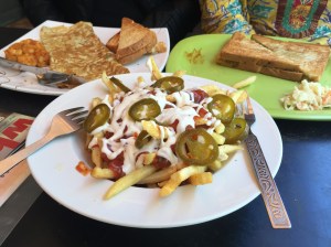 breakfast delights at desserted. bangalore, india. october 2015.