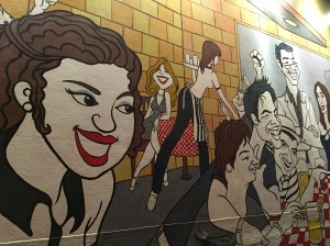 biere club mural. bangalore, india. october 2015.