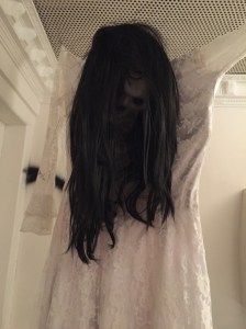 corpse bride in the bathroom at social. bangalore, india. october 2015.